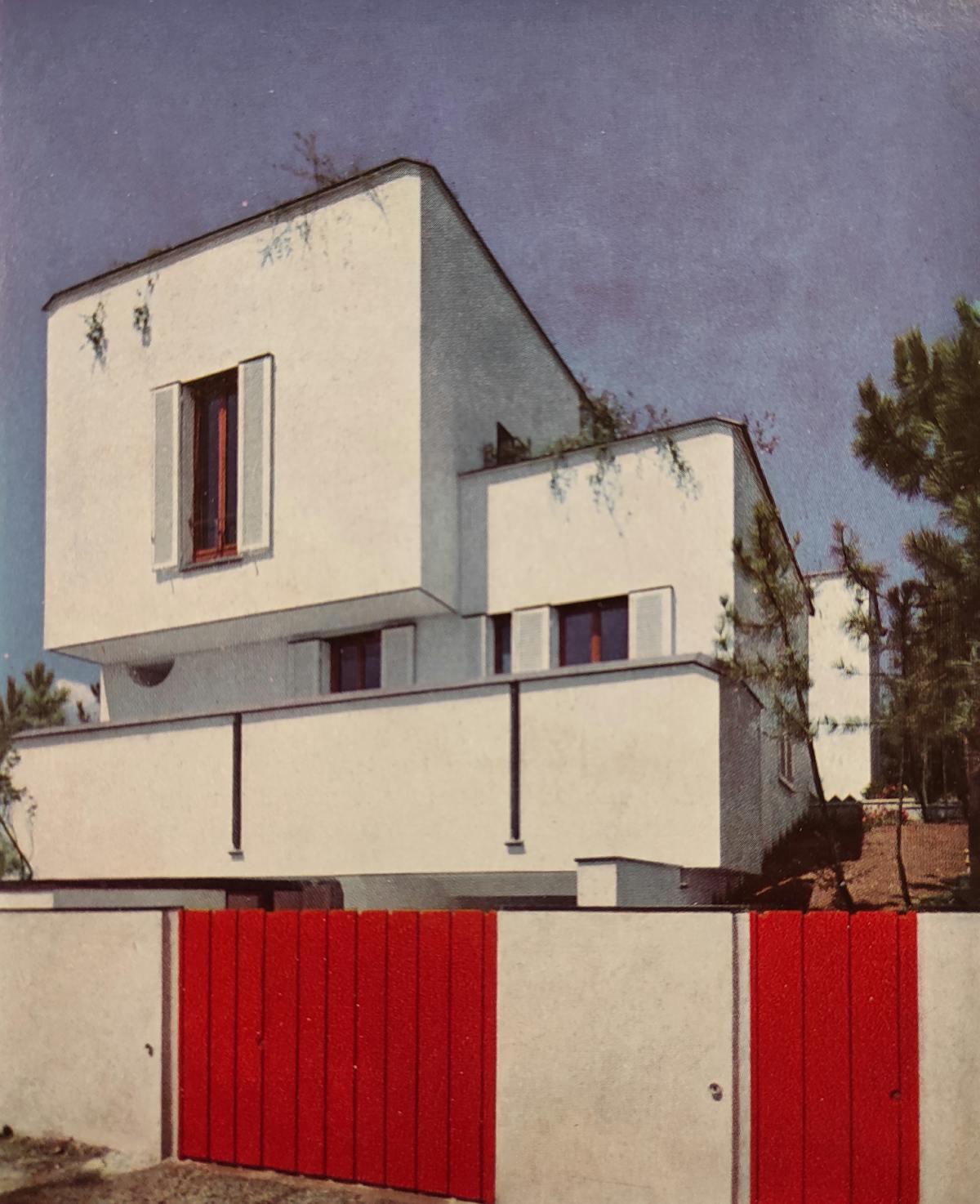 Casa Arosio, Arenzano, Da R. Aloi, Ville in Italia, Hoepli, Milano 1960