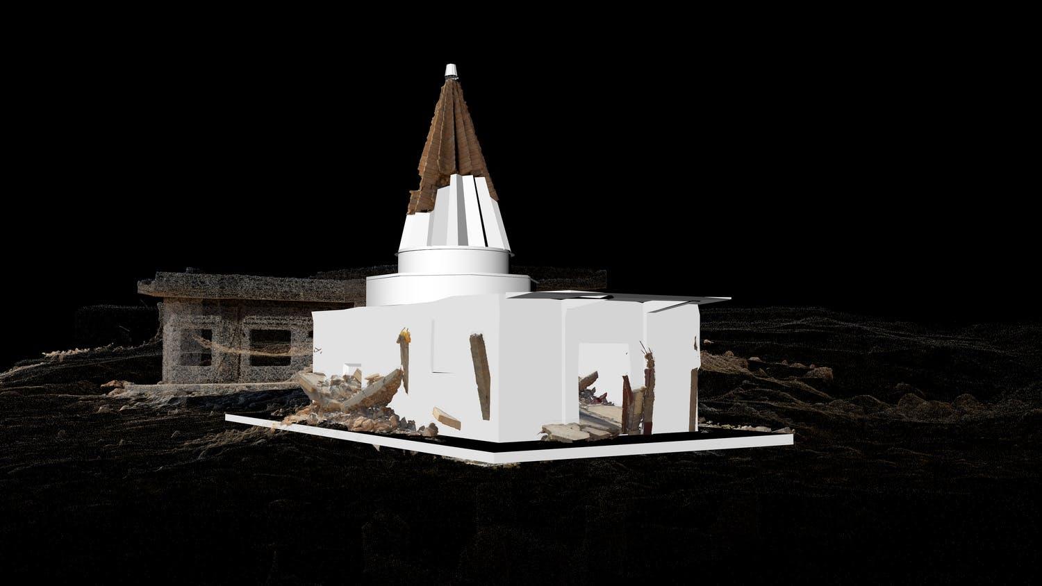 Sheikh Mand Temple photography, Forensic Architecture